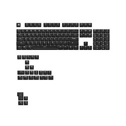 Klawiatura Glorious Gpbt Basics Keycaps, Ansi Layout (Us), Pbt, Dye-Sub - Classic Black