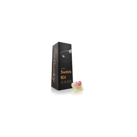 Przełącznik Ducky Ttc Gold Pink, Mechaniczny, 3-Pinowy, Liniowy, Mx-Stem, 37G - 110 Sztuk