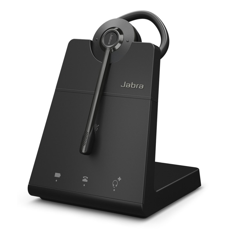 Jabra Engage 45 Se Zestaw Słuchawkowy Bezprzewodowy Nauszny, Opaska Na Głowę Biuro/Centrum Telefoniczne Czarny