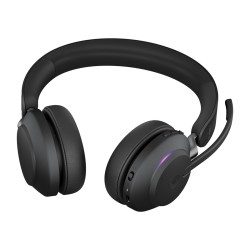 Jabra Evolve2 65 Zestaw Słuchawkowy Bezprzewodowy Opaska Na Głowę Biuro/Centrum Telefoniczne Usb Type-C Bluetooth Podstawka Do Ł
