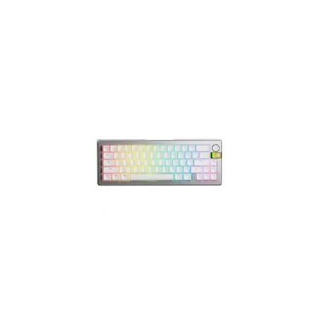 Klawiatura Glorious Gmmk 3 Pro He Wireless 65% Custom Gaming-Tastatur - Pre-Built, Ansi (Usa), Fox He Switches, Srebrna