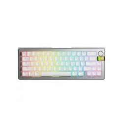 Klawiatura Glorious Gmmk 3 Pro He Wireless 65% Custom Gaming-Tastatur - Pre-Built, Ansi (Usa), Fox He Switches, Srebrna