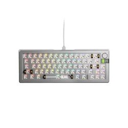 Glorious Gaming Glo-Kb-Gmmk3-Pro-65-Bb-W-Sil-Us Klawiatura