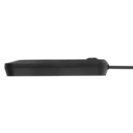 Maclean Listwa Zasilająca, Przedłużacz 3 Gniazda + 3Xusb, 110-240V Ac 50/60Hz, 2.1A Max 2500W, 1,5M, Czarna Mce394 B