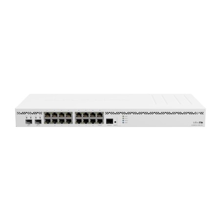 Router Mikrotik Ccr2004-16G-2S+ Total Ethernet  Ports:18  Architecture:arm 64Bit  Cpu Core:4