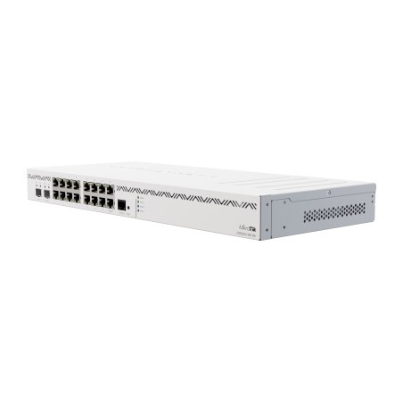 Router Mikrotik Ccr2004-16G-2S+ Total Ethernet  Ports:18  Architecture:arm 64Bit  Cpu Core:4