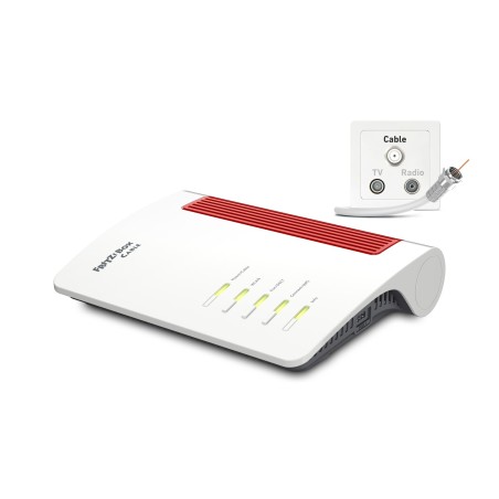 Avm Fritz!Box 6670 Router Bezprzewodowy Dual-Band (2.4 Ghz/5 Ghz) Biały