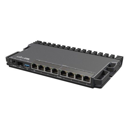 Router Mikrotik Rb5009Ug+S+In Total Ethernet  Ports:9  Architecture:arm 64Bit  Cpu Core:4