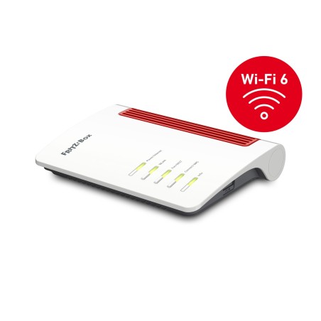 Fritz!Box 4050 Router Bezprzewodowy Gigabit Ethernet Dual-Band (2.4 Ghz/5 Ghz) Czarny, Biały