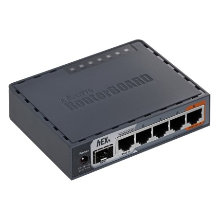 Router Mikrotik Hex S (Rb760Igs) Total Ethernet  Ports:6  Architecture:mmips  Cpu Core:2