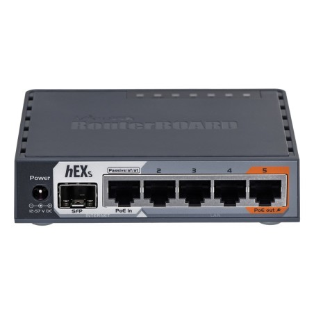 Router Mikrotik Hex S (Rb760Igs) Total Ethernet  Ports:6  Architecture:mmips  Cpu Core:2
