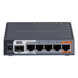 Router Mikrotik Hex S (Rb760Igs) Total Ethernet  Ports:6  Architecture:mmips  Cpu Core:2