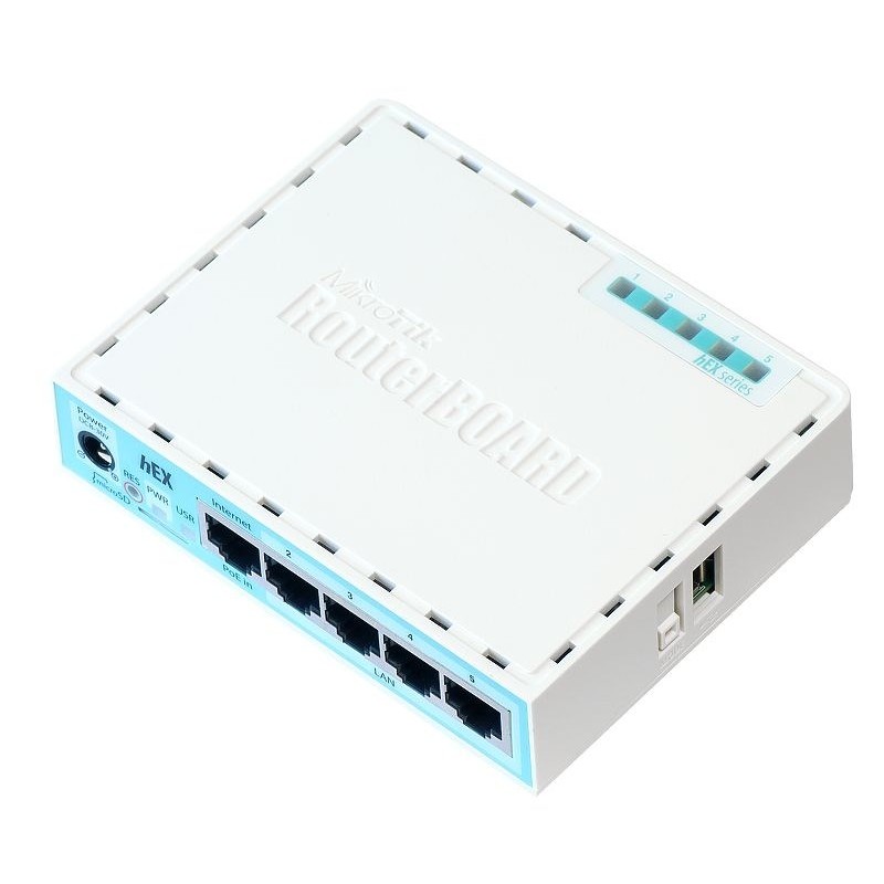 Router Mikrotik Hex (Rb750Gr3) Total Ethernet  Ports:5  Architecture:mmips  Cpu Core:2