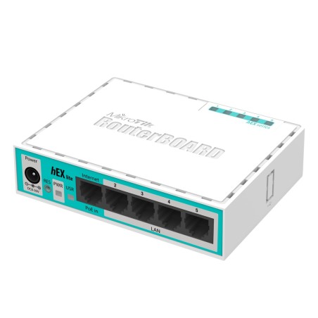 Router Mikrotik Hex Lite (Rb750R2) Total Ethernet  Ports:5  Architecture:mipsbe  Cpu Core:1