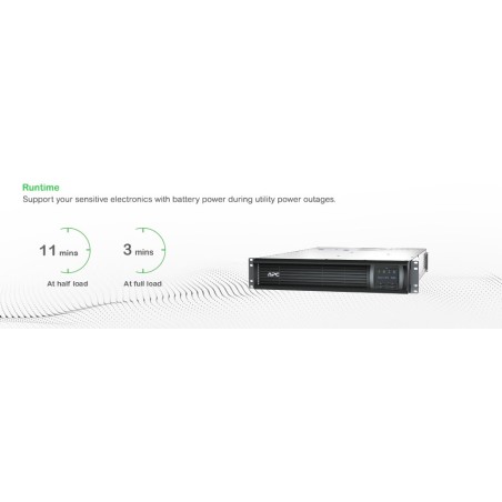 Apc Smart-Ups 3000Va Lcd Rm 2U 230V With Smartconnect