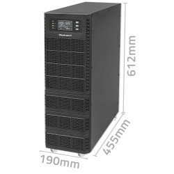 Qoltec Zasilacz Awaryjny Ups 10Kva | 10000W | Power Factor 1.0 | Lcd | Epo | Usb | On-Line