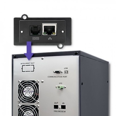 Qoltec Zasilacz Awaryjny Ups On-Line | Pure Sine Wave | 10Kva | 8Kw | Lcd | Usb