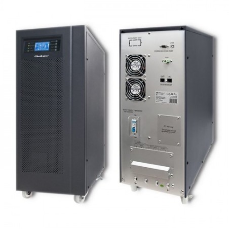 Qoltec Zasilacz Awaryjny Ups On-Line | Pure Sine Wave | 10Kva | 8Kw | Lcd | Usb