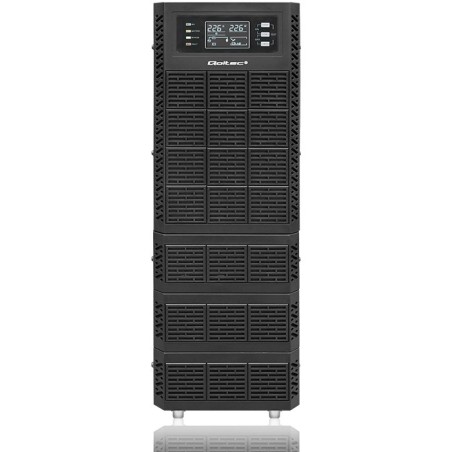 Qoltec Zasilacz Awaryjny Ups 6Kva | 6000W | Power Factor 1.0 | Lcd | Epo | Usb | On-Line