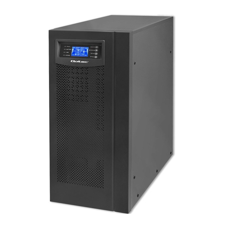 Qoltec Zasilacz Awaryjny Ups On-Line | Pure Sine Wave | 6Kva | 4.8Kw | Lcd | Usb