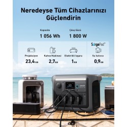 Przenośna Stacja Zasilania Anker Solix C1000X 1056Wh 1800W