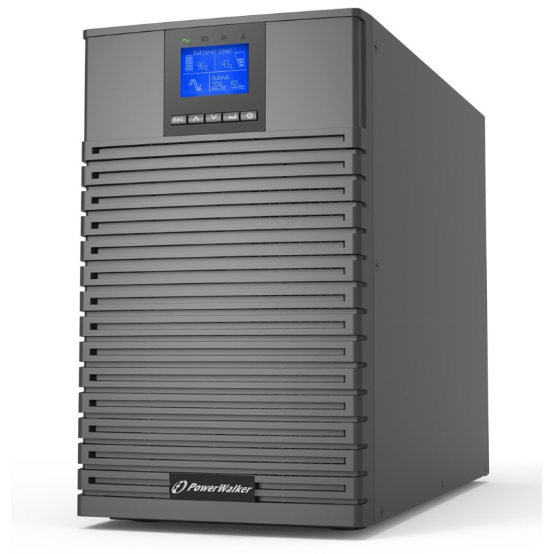Power Walker Ups On-Line Vfi 3000 Ict Iot Pf1 1/1 Fazy, 3000Va, Usb/Rs232, 8X Iec C13 + 1X C19, C120Epo
