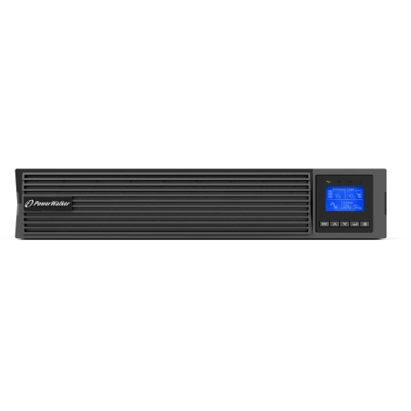 Power Walker Ups On-Line Rack 19" Vfi 1500 Icr Iot Pf1 1/1 Fazy, 1500Va, 8X Iec C13, Usb/Rs232, Lcd