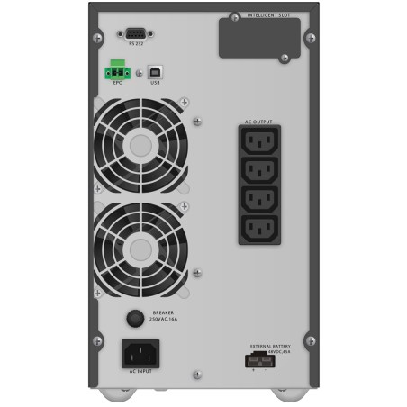 Powerwalker Vfi 2000 Tgb Podwójnej Konwersji (Online) 2 Kva 1800 W 4 X Gniazdo Sieciowe