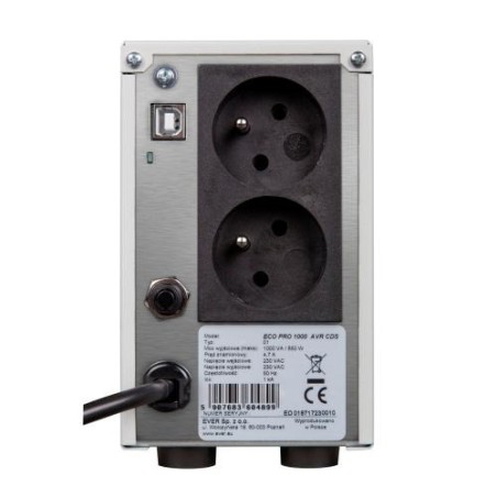 Zasilacz Ups Ever  Eco Pro 1000 Avr Cds (W/Eavrto-001K00/00)