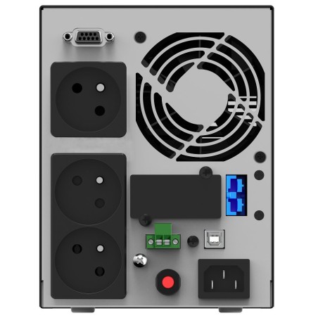 Power Walker Ups On-Line Vfi 1000 At Fr 3X Fr Out, Usb/Rs-232, Lcd, Epo