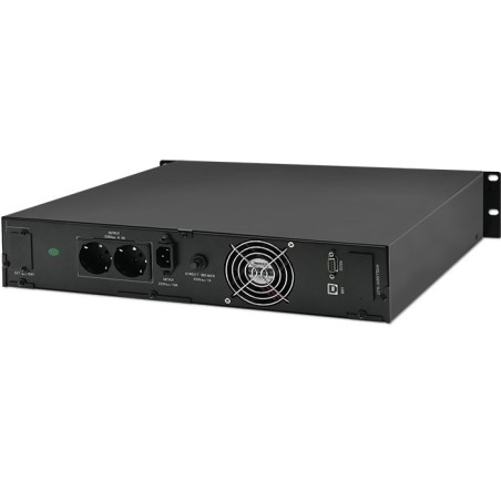 Qoltec Zasilacz Awaryjny Ups Rack | 1Kva | 800W | Lcd