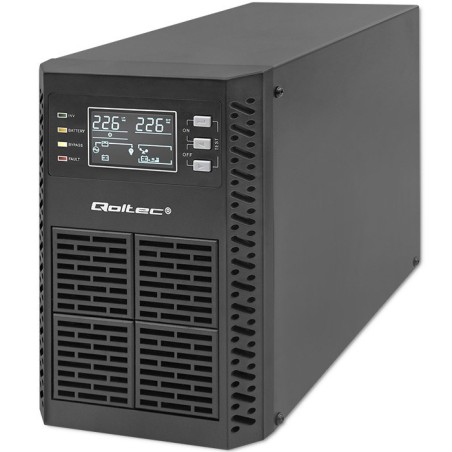 Qoltec Zasilacz Awaryjny Ups 1Kva 1000W Power Factor 1.0 Lcd Epo Usb On-Line