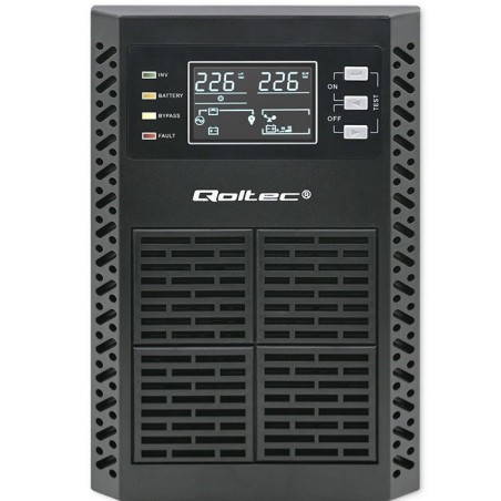 Qoltec Zasilacz Awaryjny Ups 1Kva 1000W Power Factor 1.0 Lcd Epo Usb On-Line