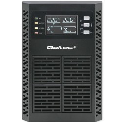 Qoltec Zasilacz Awaryjny Ups 1Kva 1000W Power Factor 1.0 Lcd Epo Usb On-Line