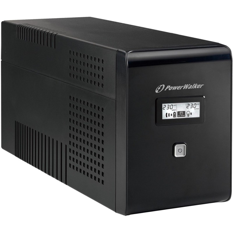 Power Walker Ups Line-In Vi 1500 Lcd 1500Va 2X Schuko+2X Iec C13, Rj11/45, Usb, Lcd