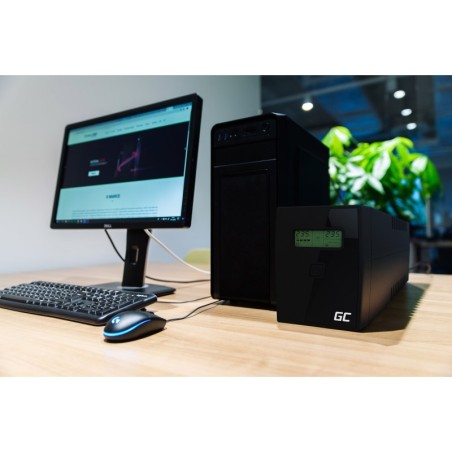 Green Cell Zasilacz Awaryjny Ups08 Power Proof 1000Va 700W