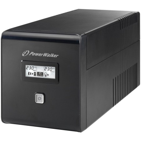 Power Walker Ups Line-In Vi 1000 Lcd 1000Va, 2X Schuko+2X Iec C13, Rj11/45, Usb, Lcd