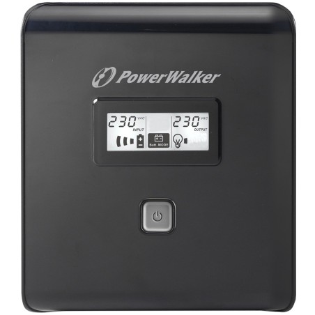 Power Walker Ups Line-In Vi 1000 Lcd 1000Va, 2X Schuko+2X Iec C13, Rj11/45, Usb, Lcd