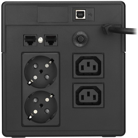 Power Walker Ups Line-In Vi 1000 Lcd 1000Va, 2X Schuko+2X Iec C13, Rj11/45, Usb, Lcd