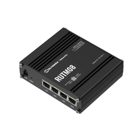 Teltonika Rutm08 Ruter Gigabit Ethernet Czarny