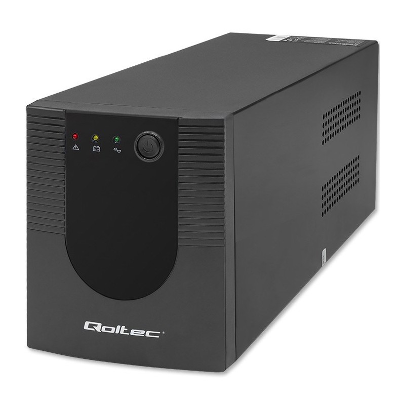 Qoltec 53777 Zasilacz Ups Technologia Line-Interactive 2 Kva 1200 W 4 X Gniazdo Sieciowe