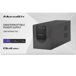 Qoltec Zasilacz Awaryjny Ups Line Interactive Monolith | 2000Va | 1200W