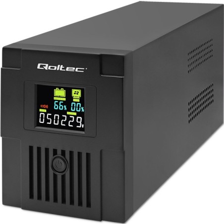 Qoltec Zasilacz Awaryjny Ups Line Interactive | Monolith | 1500Va | 900W | Lcd | Usb