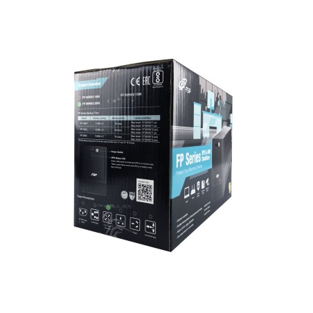 Fsp Fp 1000 Zasilacz Ups Technologia Line-Interactive 1 Kva 600 W 4 X Gniazdo Sieciowe