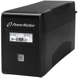 Powerwalker Vi 850 Lcd Zasilacz Ups Technologia Line-Interactive 0,85 Kva 480 W