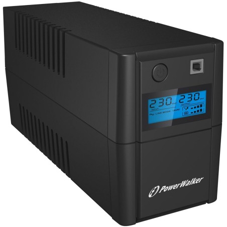 Ups Powerwalker Vi 850 Shl Schuko Line-Interactive 0,85Kva 480W 2X Gniazdo Sieciowe