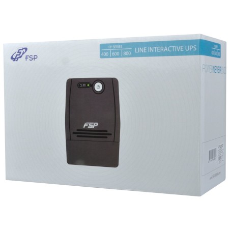 Fsp Fp 800 Zasilacz Ups 0,8 Kva 480 W 2 X Gniazdo Sieciowe