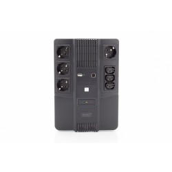 Ups Ups Line-Interactive 800Va/480Wavr 4Xschuko 3Xiec C13 1Xusb A 1X Usb B Rj45