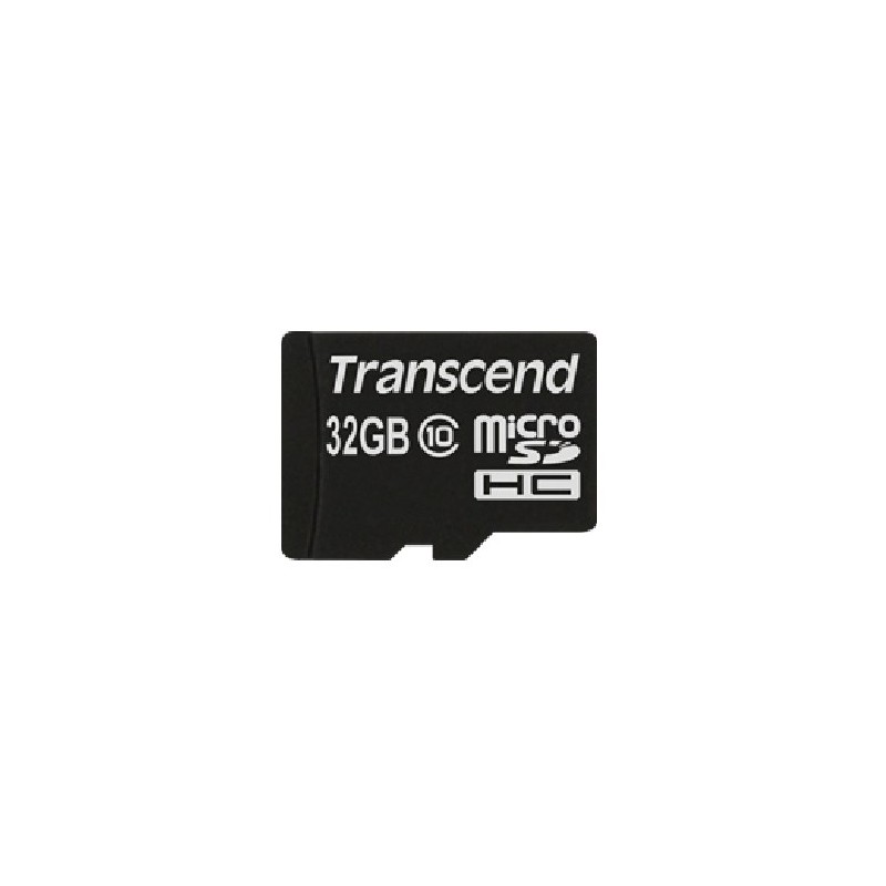 Sd Microsd Card  32Gb Transcend Sdhc Class10 W/Adapter