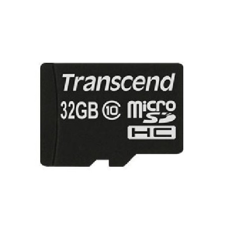Sd Microsd Card  32Gb Transcend Sdhc Class10 W/Adapter